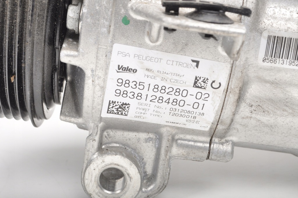 фото №6, 3008 ii 1.2 компресор кондиціонера 9835188280