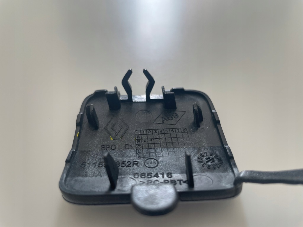 фото №11, Renault clio 5 v хетчбек 2019-2023 заглушка фаркоп задня оригінал