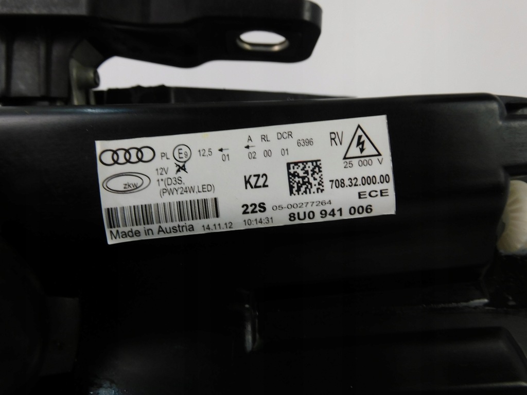 фото №11, Audi q3 8u лампа права ксенон led комплектна ні поворотна