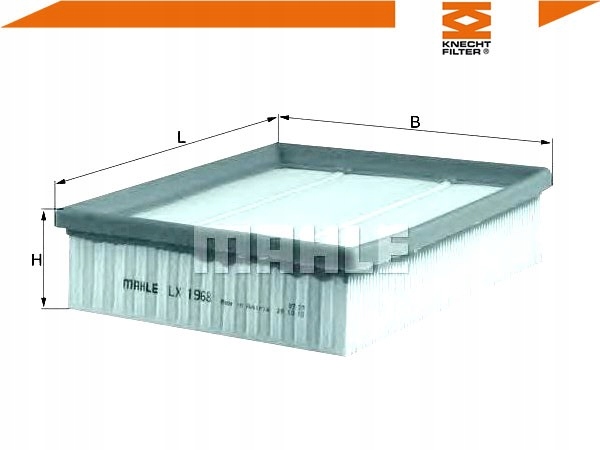 фото №11, Фильтр воздуха lx1968 knecht