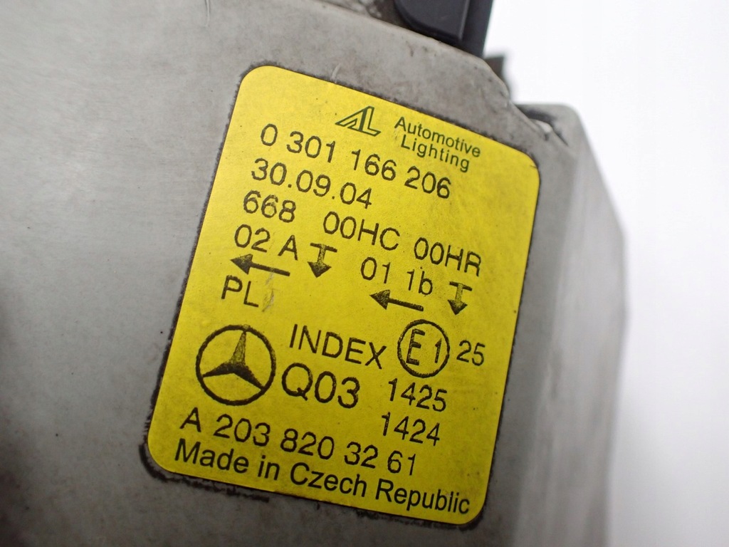 фото №15, Kompletny перед капот бампер eur c-klasa w203 05r