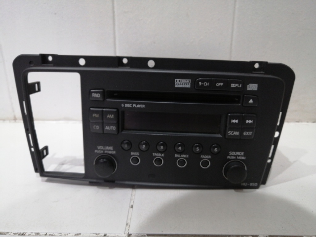 фото №1, Радіо volvo v70 ii s60 hu-850 hal 8582