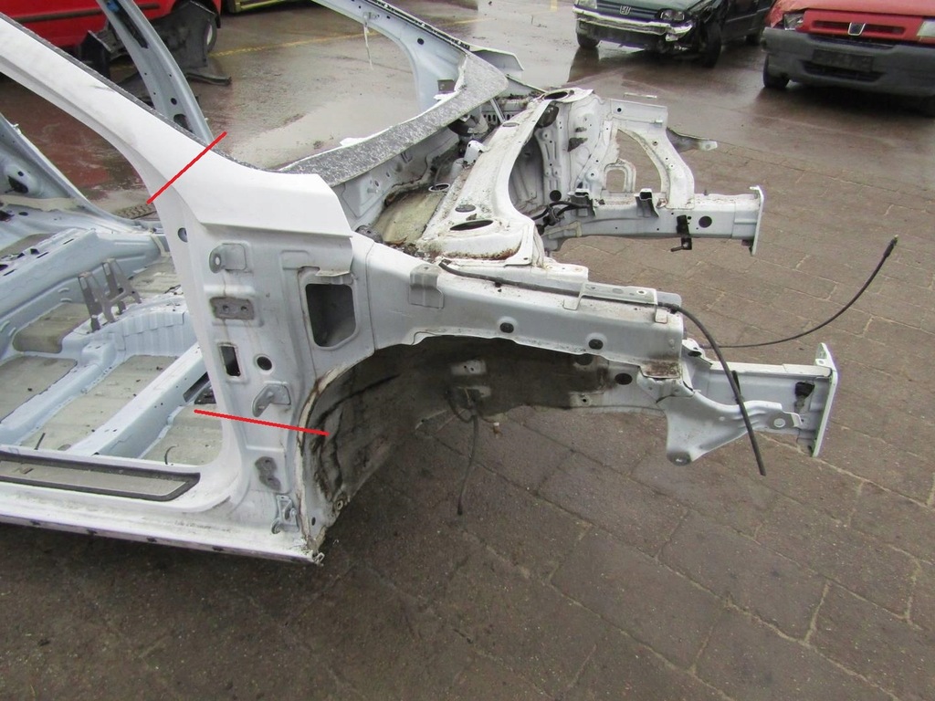 фото №1, I30 iii n 19r fastback лонжерон правая четверть перед передняя pyw