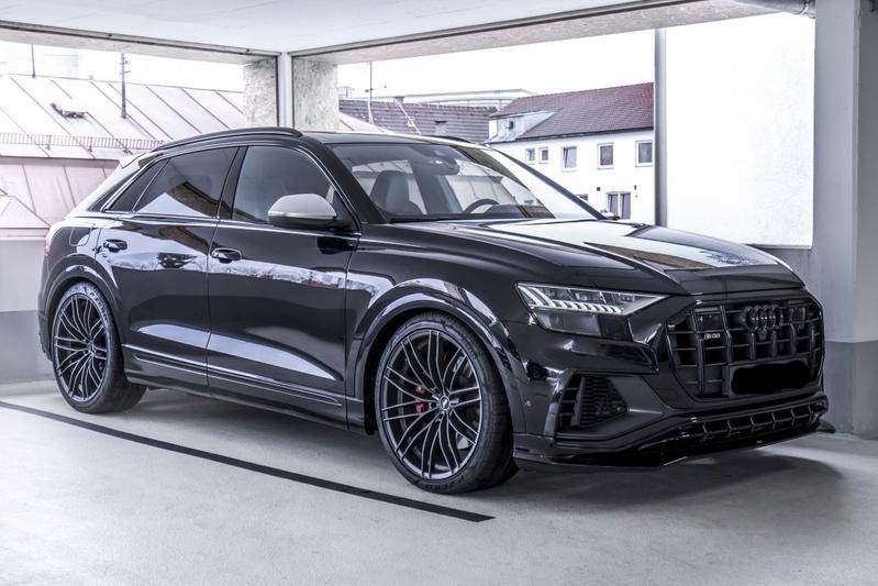 фото №12, Audi q8 abt набор передний спойлер + диффузор + насадки