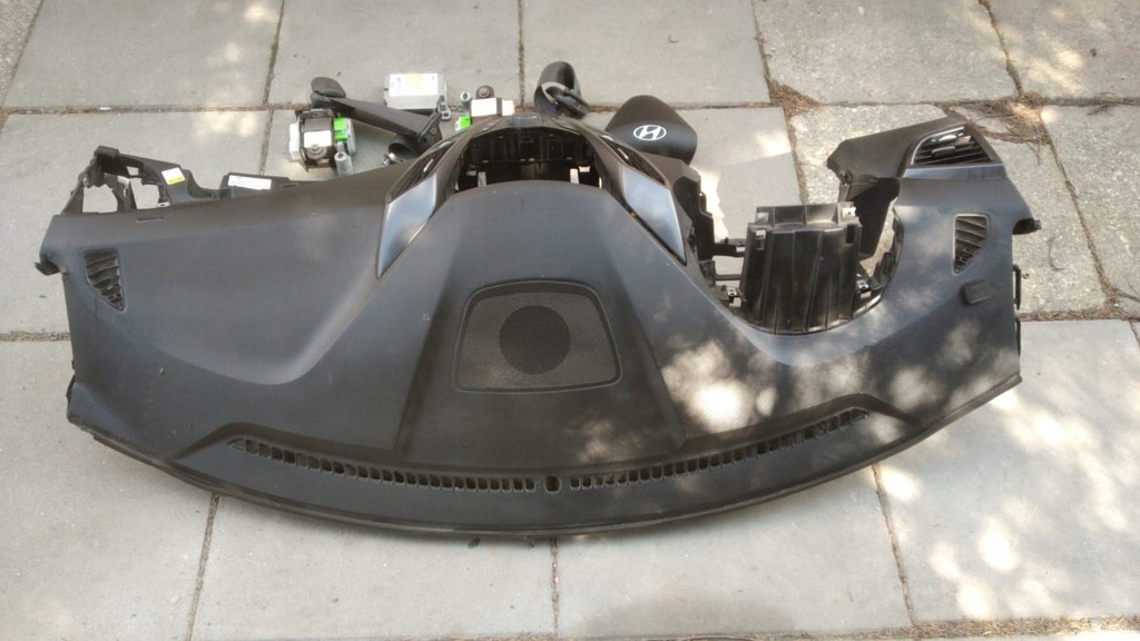 фото №4, Панель приладів hyundai veloster подушки безпеки ремені датчик 2015r