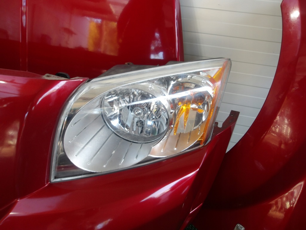 фото №8, Dodge caliber 06- перед kpl капот бампер лампы крылья цвет prh europa