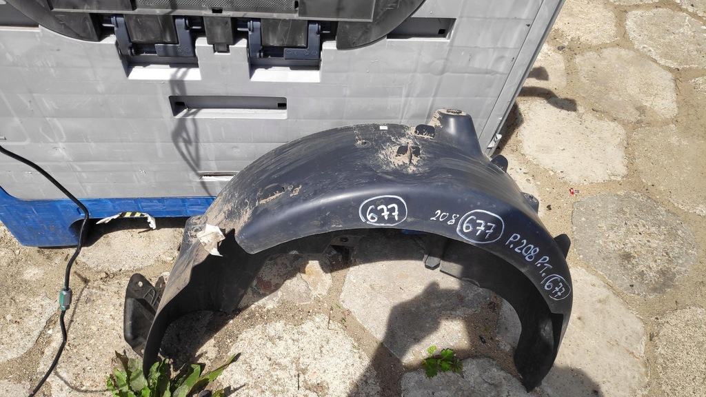 фото №1, Підкрилок правий задня оригінал 208 i 9673769180