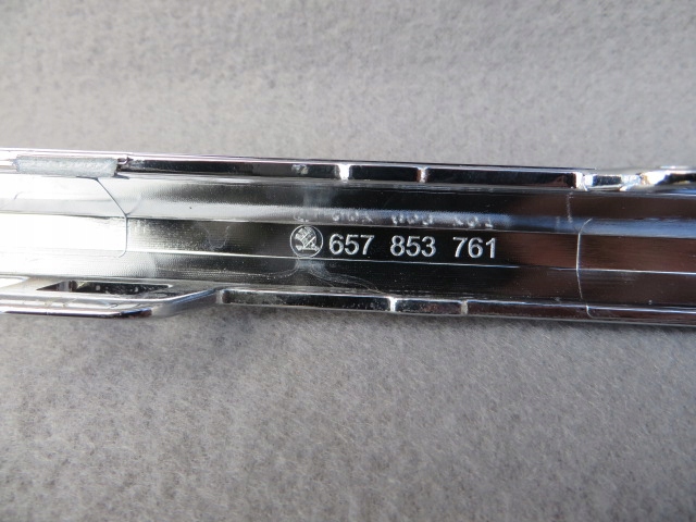 фото №8, Skoda scala 657 хром решітка радіатора решітка радіатора 657853761