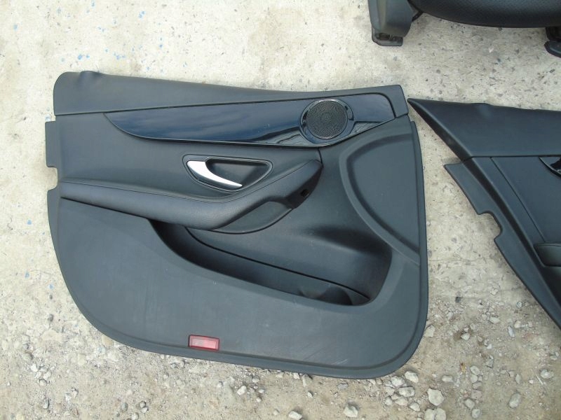 фото №6, Mercedes cklasa w205 сидіння сидіння шкіра sedan kpl