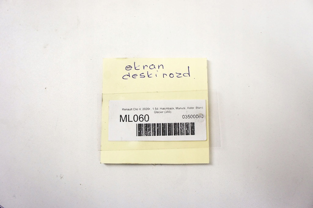 фото №5, Ml060 renault clio v дисплей екран 280346137r