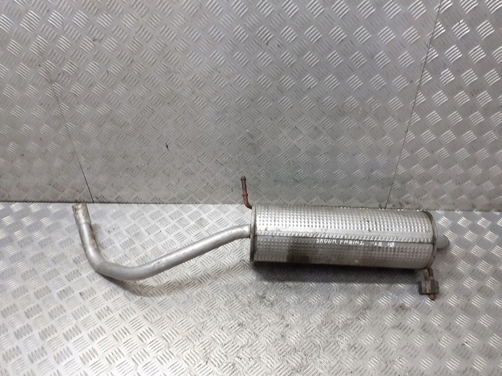 фото №1, Выхлоп гаситель skoda fabia i 1.2