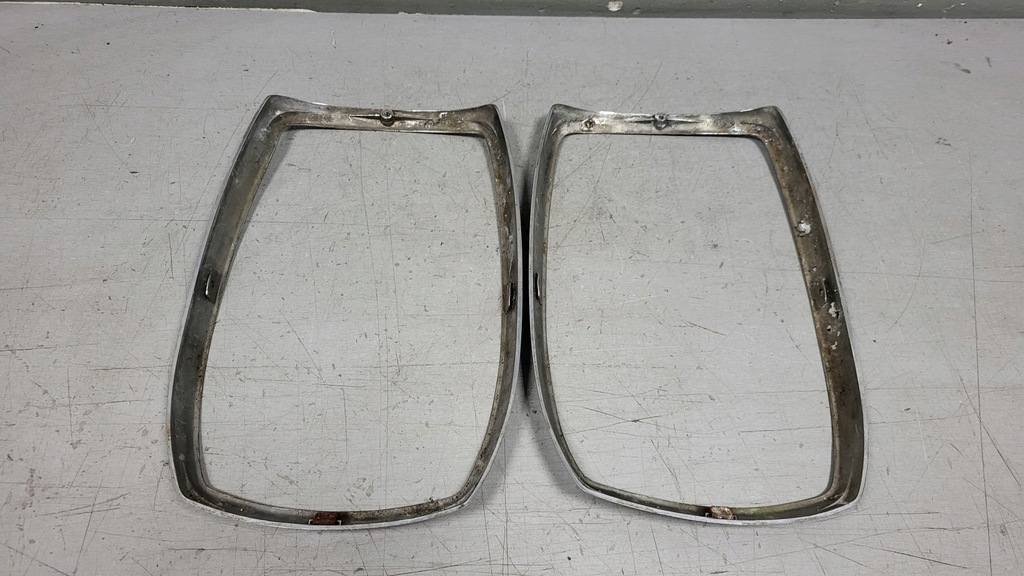 фото №9, Рамки хром лампа перед комплект mercedes w114 w115