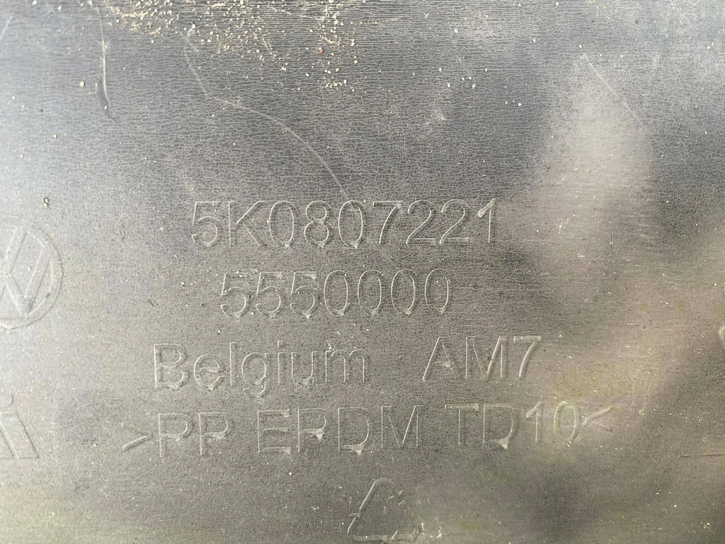 фото №8, Vw golf vi zderzakprzód передній 5k0807221