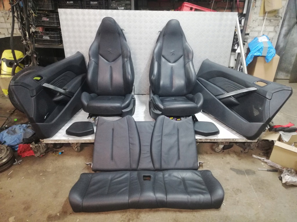 фото №1, Сиденья перед заднее сиденье обшивки кожа peugeot rcz