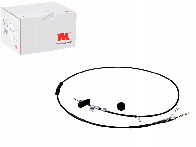 фото №1, Трос тормоза ручного chrysler перед 300 c 04-07