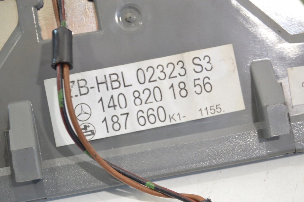 фото №8, 3 світло стоп na полиця сіра лампа mercedes w140 s klasa cl 1408201856