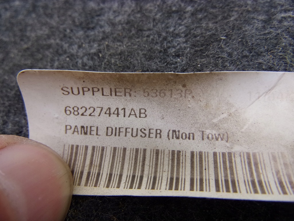 фото №7, Chrysler pacifica 16- защита подвеска задняя 68227441ab