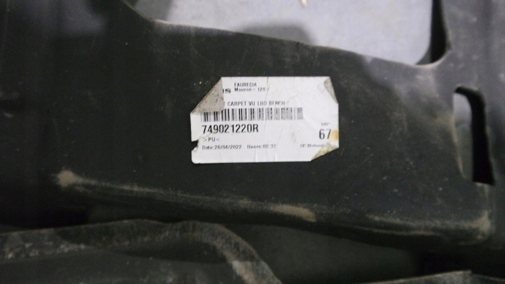 фото №13, Коврик обшивка nissan townstar van kangoo iv citan