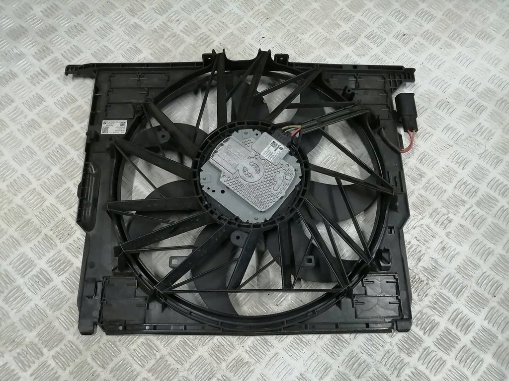 фото №1, Bmw оригинальный номер 16141910 вентилятор радиатора