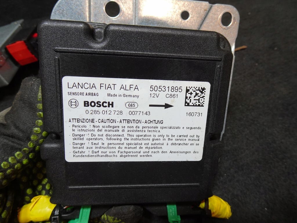 фото №1, Alfa romeo giulietta модуль air bag 50531895