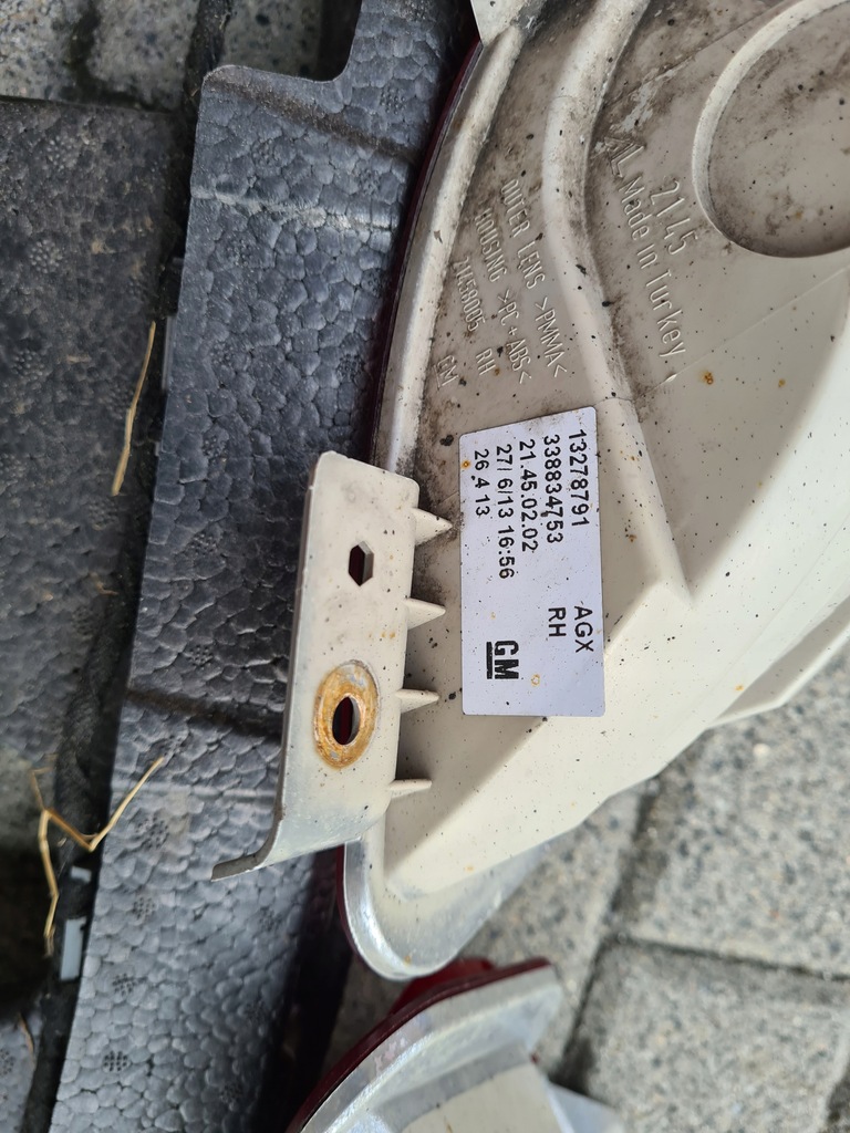 фото №13, Zafira c лампи задня абсорбер накладка pdc джгут