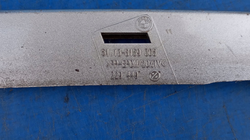 фото №14, Bmw 3 e36 cabrio 8159305 молдинг лампы левый перед