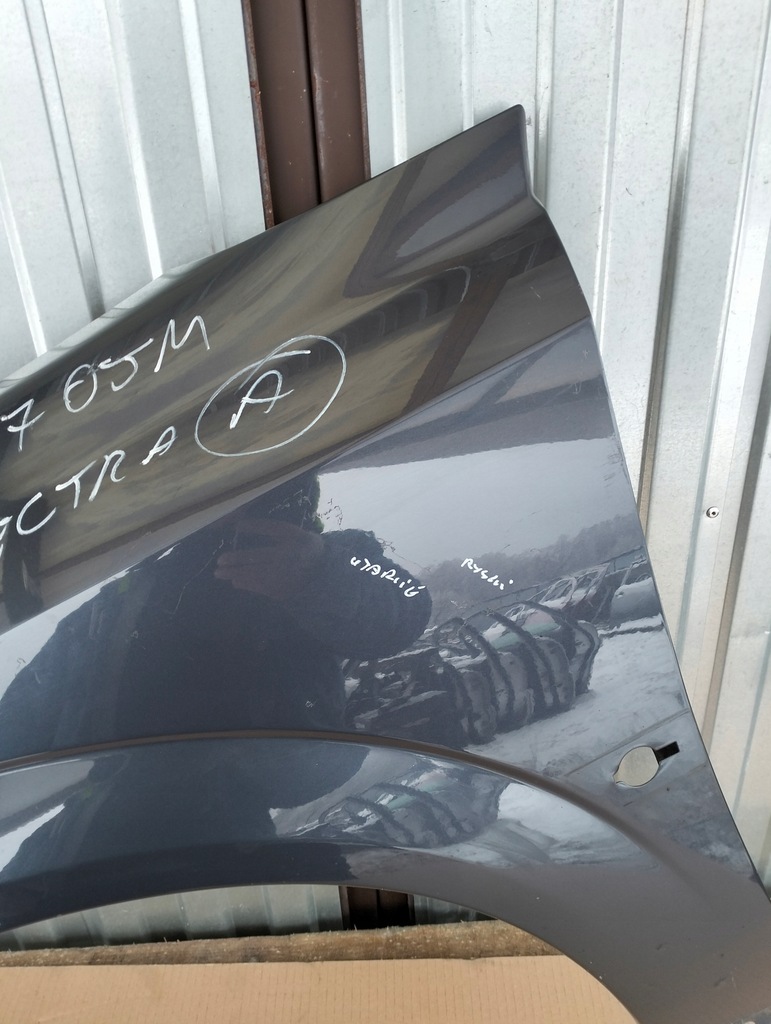 фото №6, Крыло левый перед opel signum lift цвет z168 lata 2005-2008 оригинал