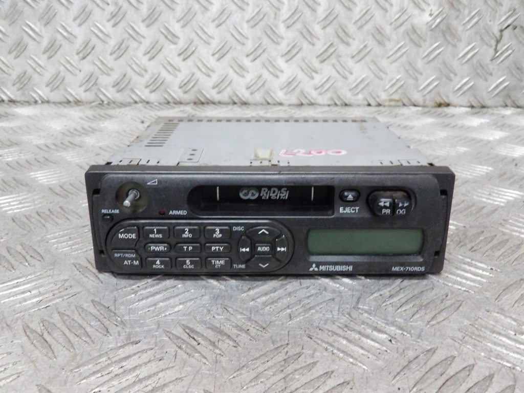 фото №4, Mitsubishi l200 радио mex-710rds