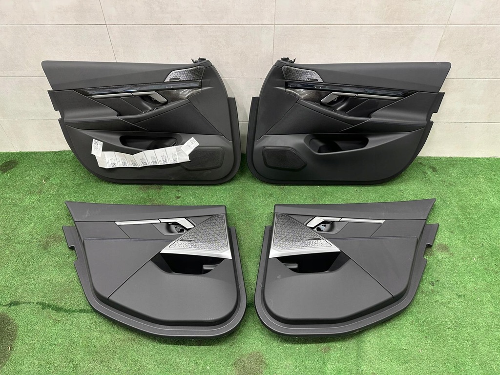 фото №9, Bmw 5 g60 середина обивка сиденья туннель заднее сиденье обшивки кожа m-pakiet