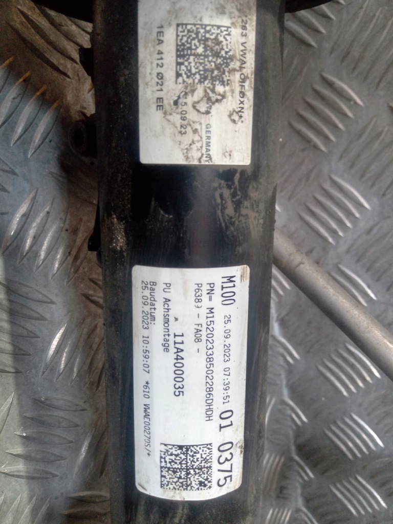 фото №8, Vw volkswagen id4 id.4 поворотный кулак левая передняя амортизатор рычаг