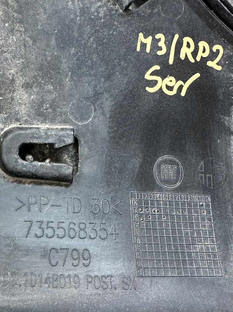 фото №11, Fiat 500l молдинг крила лівий задня 735568354