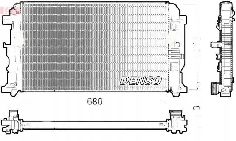 Купить Радиатор воды drm32053 denso vw crafter