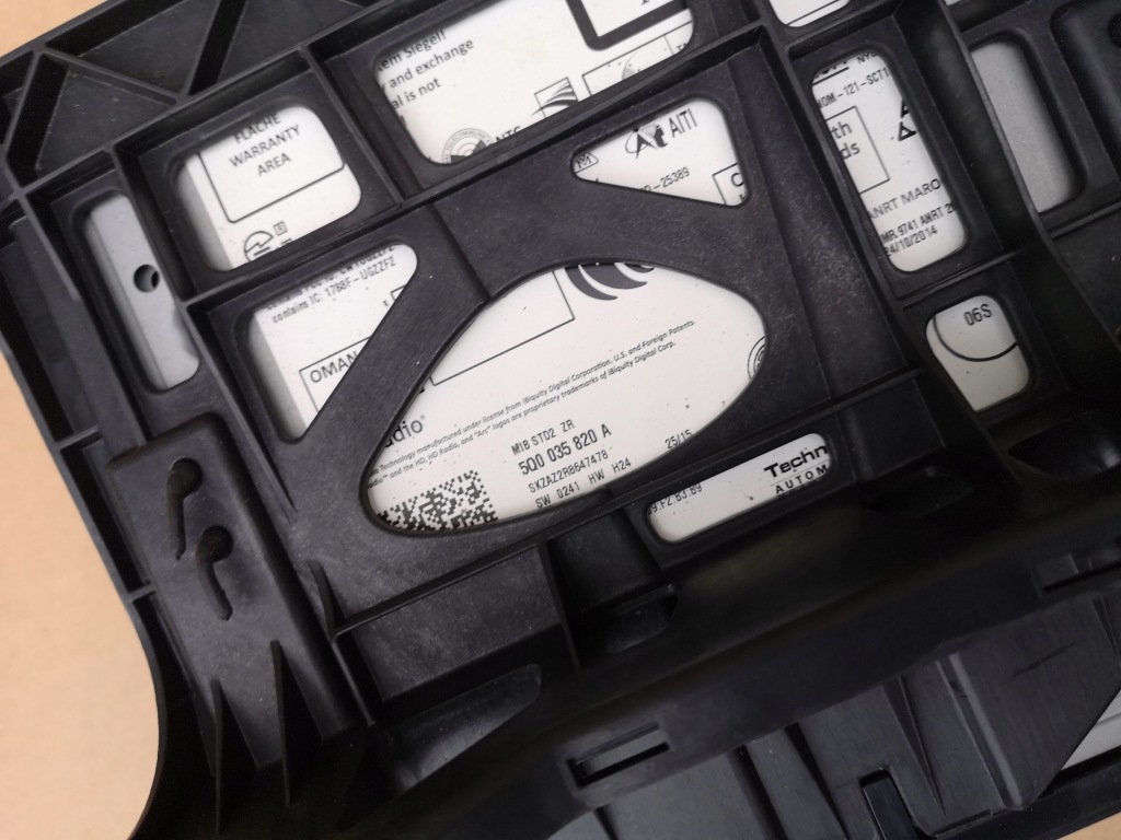 Skoda rapid 12-17 радио радиопроигрыватель дисплей комплект  набор 5ja919604 с Разборки