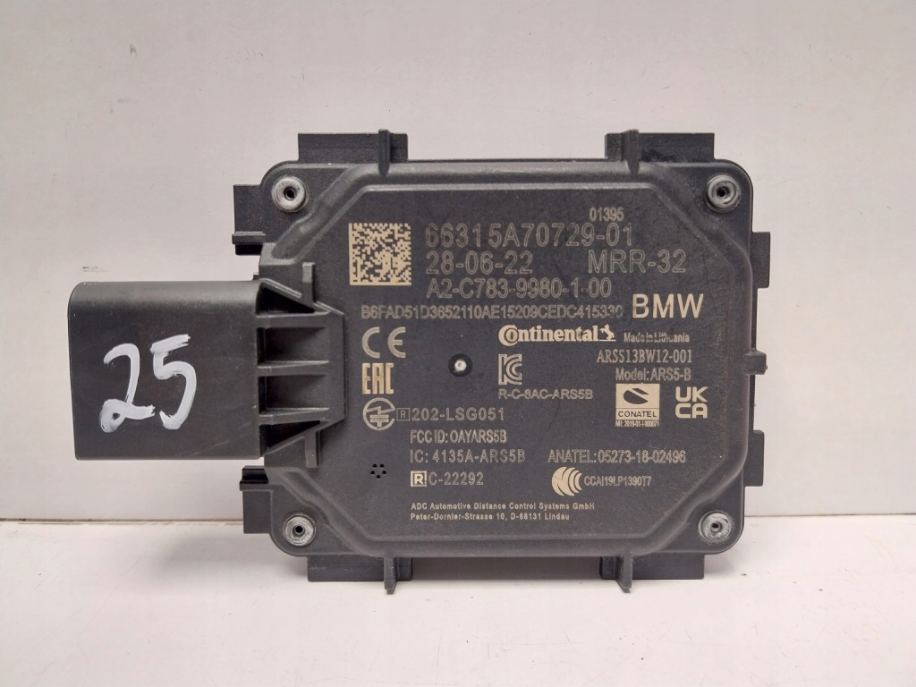 Купить Bmw u06 u11 g60 g70 g05 радар датчик ассистент переключения поперечина движения 5a70729