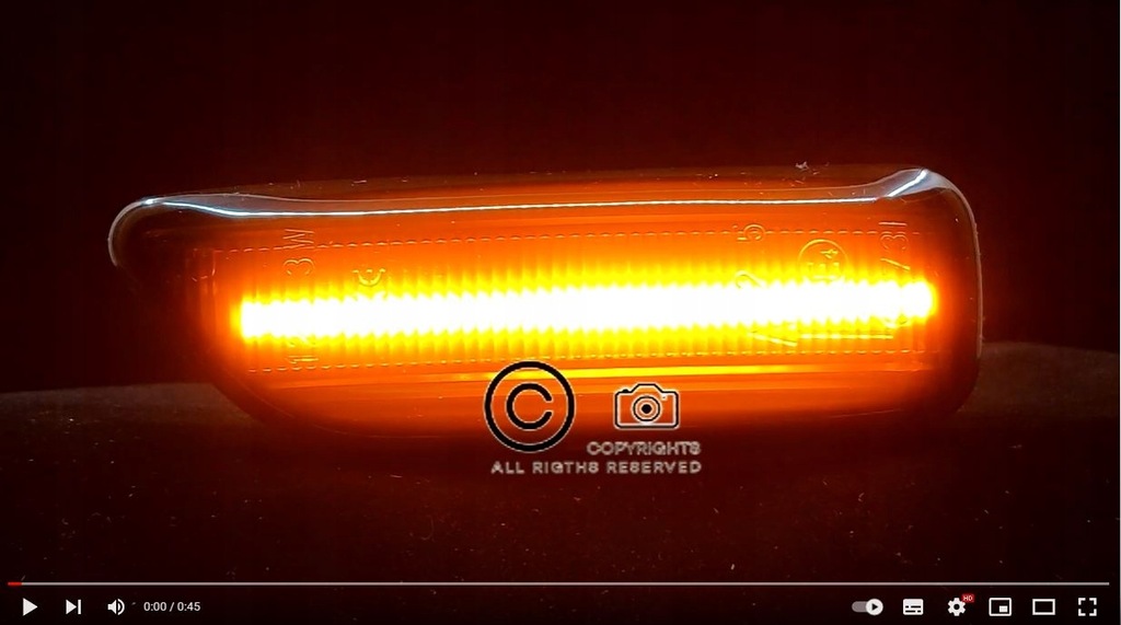 фото №16, Led фонари поворотники volvo c30 06-12 c70 06-13 s40 ii 06-12 чёрные