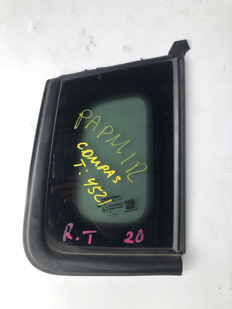 фото №1, Jeep compass ii скло кузовна задня права 20r