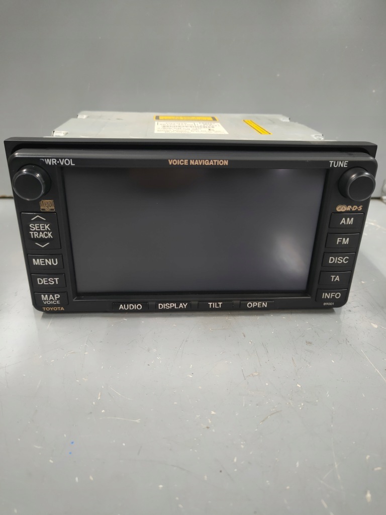 фото №1, Toyota rav4 rav 4 iv навигация navi радио дисплей монитор 86120-42100