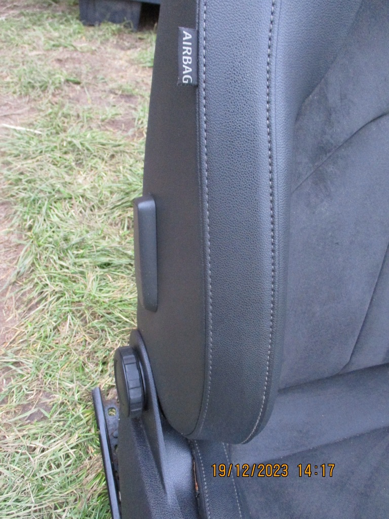 фото №6, Seat leon iii 5f 2019 r сидіння правий ,шкіра - алькантара