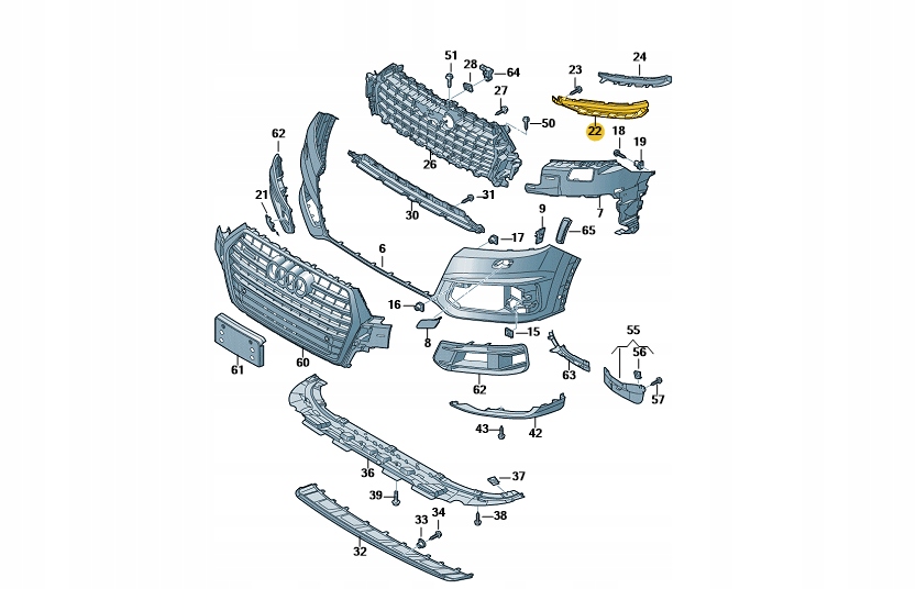 фото №1, Воздуховод воздуха audi q7 левая 4m0807157d