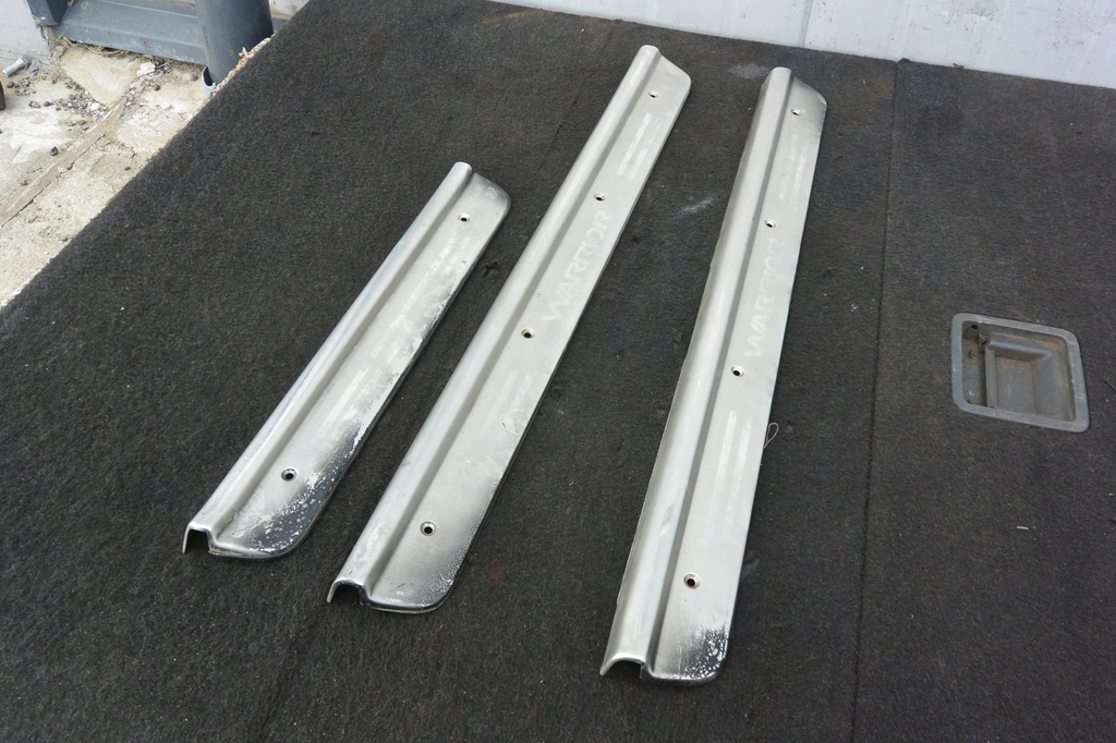 фото №1, Накладка поріг alu kpl mitsubishi l200 warrior