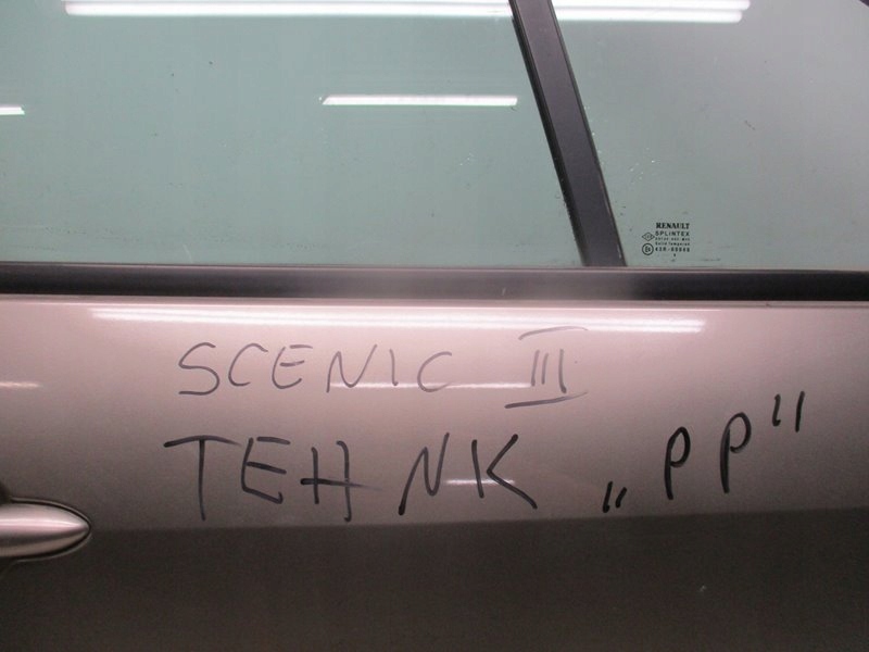фото №2, Двері правий перед праве передні tehnk renault scenic ii 2