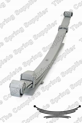 фото №2, Ресора ресорний задня 627010 kilen щітки 3+2