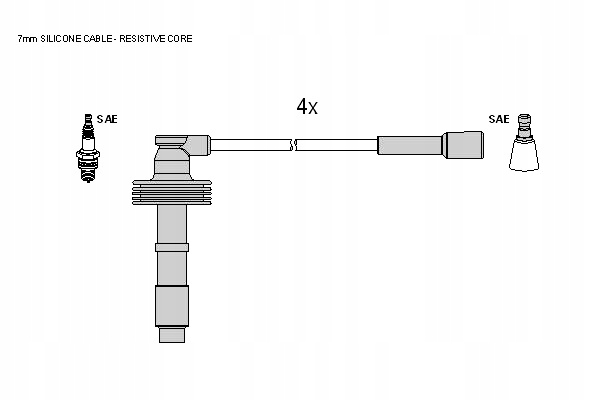 фото №1, Шланг зажигание starline zk 9084