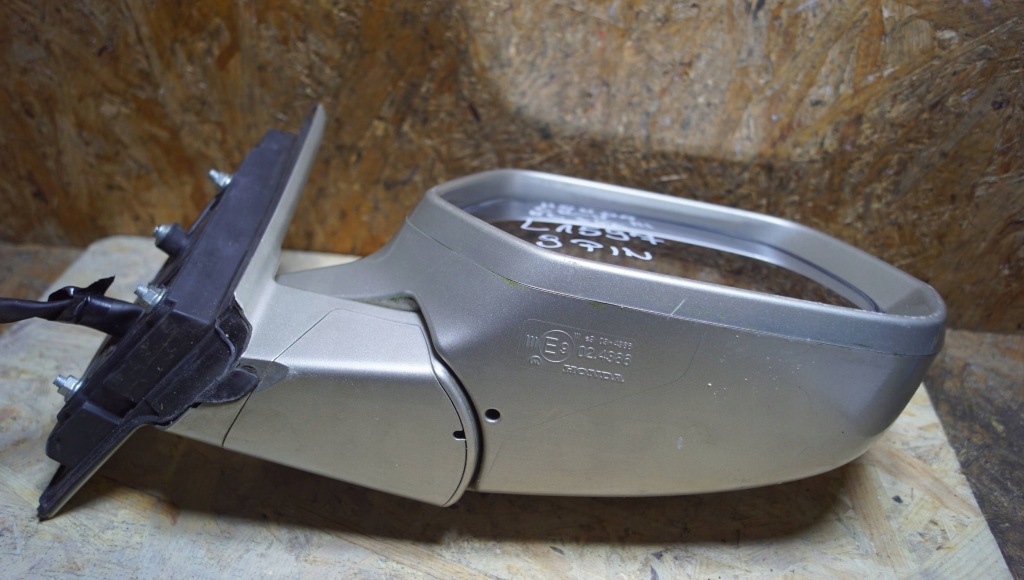 фото №10, Honda cr-v iii дзеркало праве складний 9 pin uk l1597