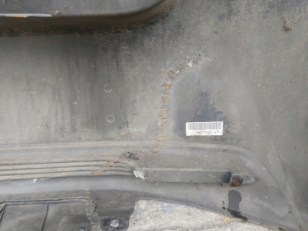 фото №10, Toyota verso lift 09 - 18r бампер задня задній