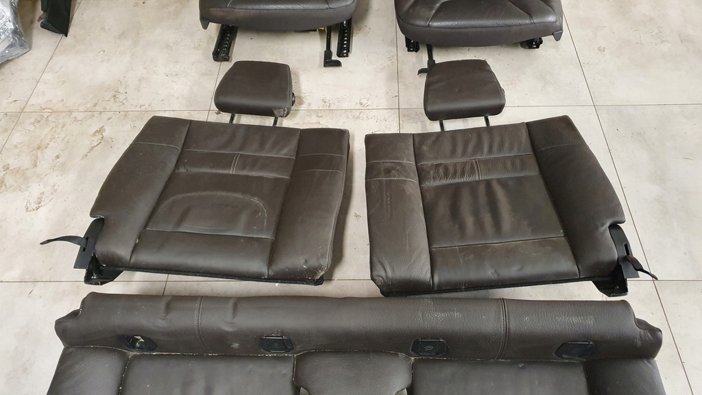 фото №4, Bmw i3 сидіння заднє сидіння підлокітник шкіра коричнева