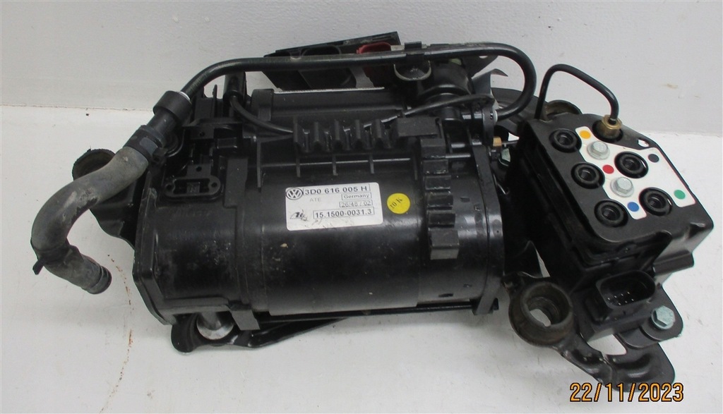 фото №7, Компрессор подвеска распределитель vw phaeton 3d 3d0616005h