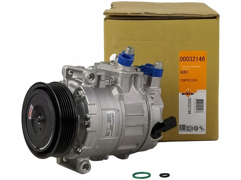 фото №14, Компрессор климат. audi/vw nrf 32146 компрессор, кондиционер
