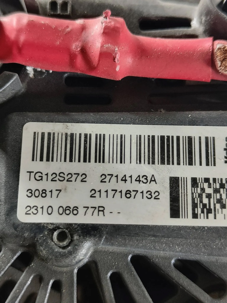 фото №7, Renault clio iv captur i logan ii 0.9 tce генератор оригинал