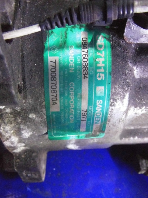 фото №4, Компрессор кондиционера 3.0 v6 renault espace iii